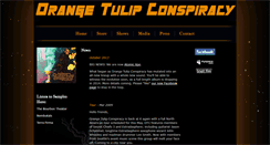 Desktop Screenshot of orangetulipconspiracy.com